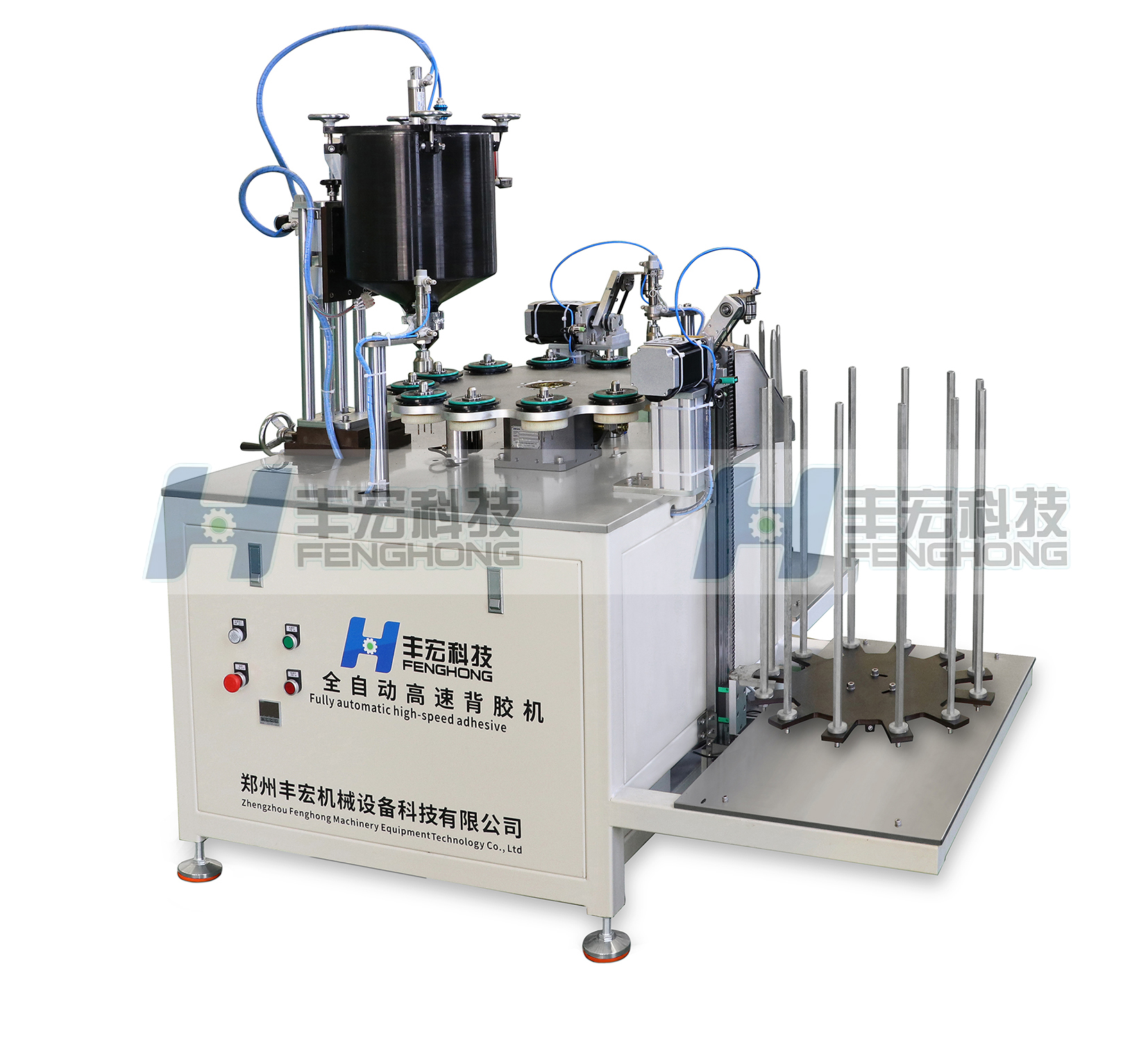 全自動百葉片高速背膠機